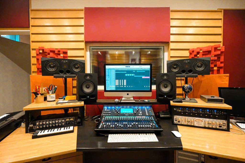 sala di registrazione Vicenza