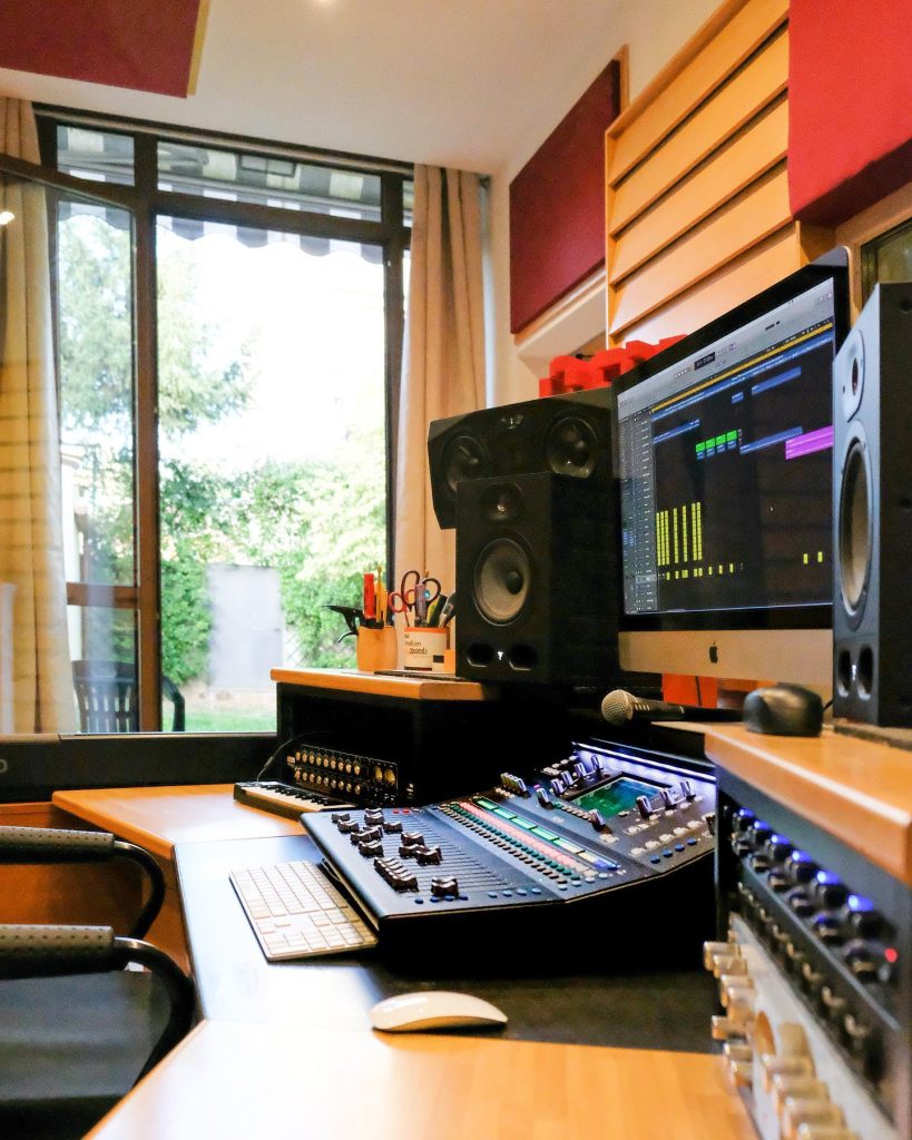 sala di registrazione Vicenza