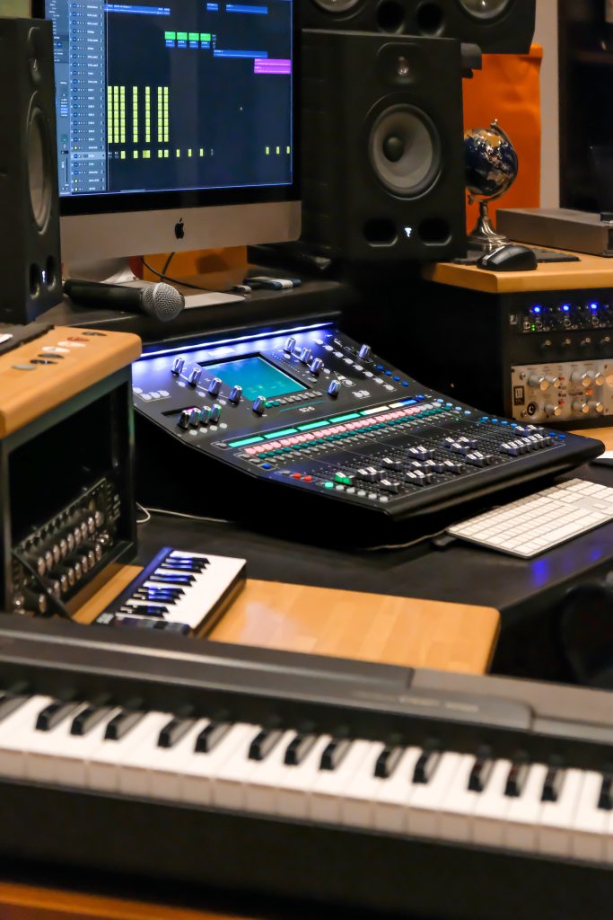 sala di registrazione Vicenza