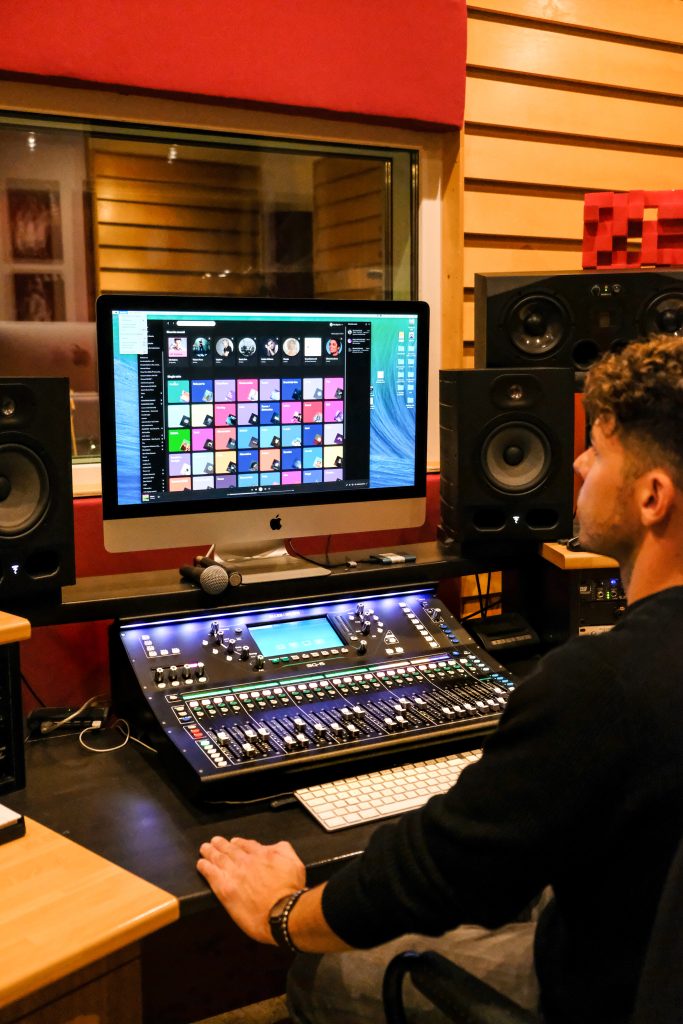 sala di registrazione Vicenza