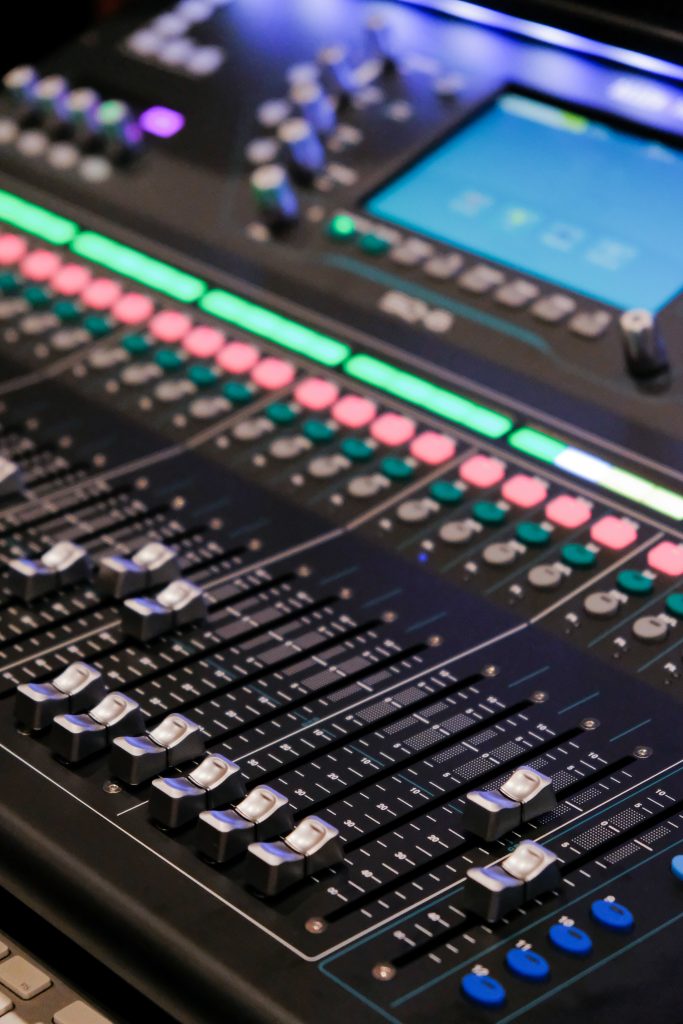 sala di registrazione Vicenza