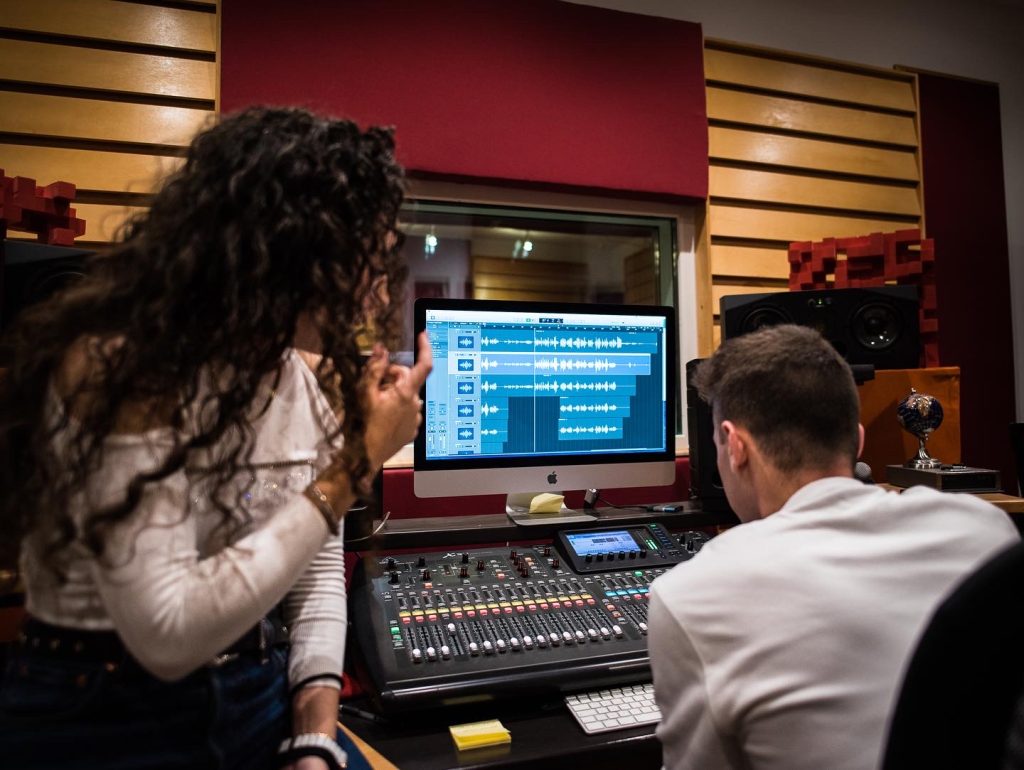 sala di registrazione Vicenza